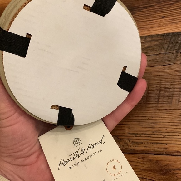 Hearth & Hand by Magnolia Holiday Christmas Coasters NWT - Picture 8 of 8